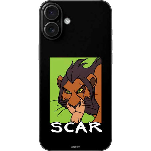 Disney Villains Scar iPhone 16 Plus Skin