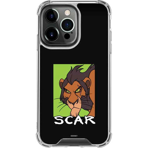 Disney Villains Scar iPhone 16 Pro Clear Case