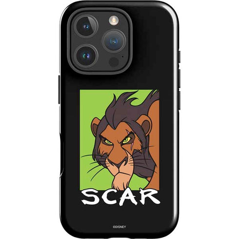 Disney Villains Scar iPhone 16 Pro Max Impact Case