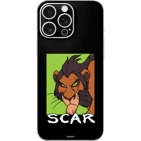 Disney Villains Scar iPhone 16 Pro Max Skin