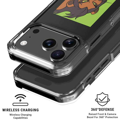 Disney Villains Scar iPhone 18 Pro Clear Case
