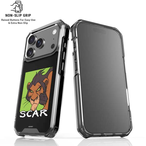 Disney Villains Scar iPhone 18 Pro Clear Case