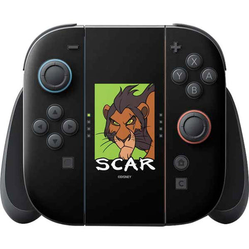 Disney Villains Scar Nintendo Switch 2 (2025) Joy-Con Controller Skin