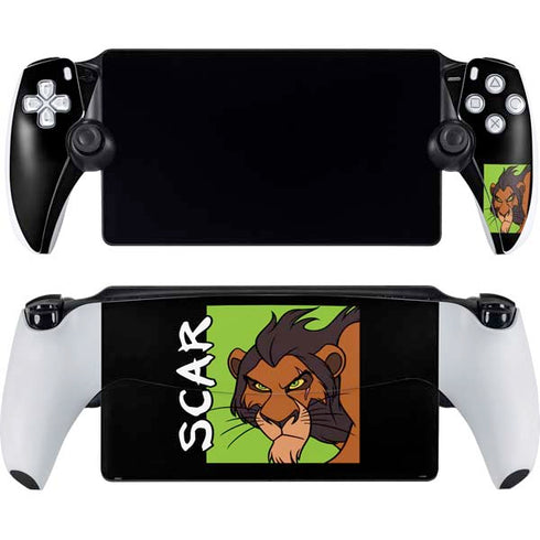 Disney Villains Scar PlayStation Portal Remote Player Skin