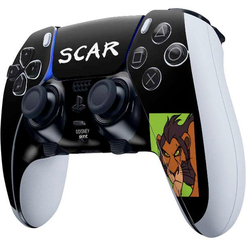 Disney Villains Scar PS5 DualSense Edge Pro Controller Skin