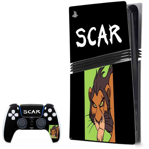 Disney Villains Scar PS5 Pro Bundle Skin