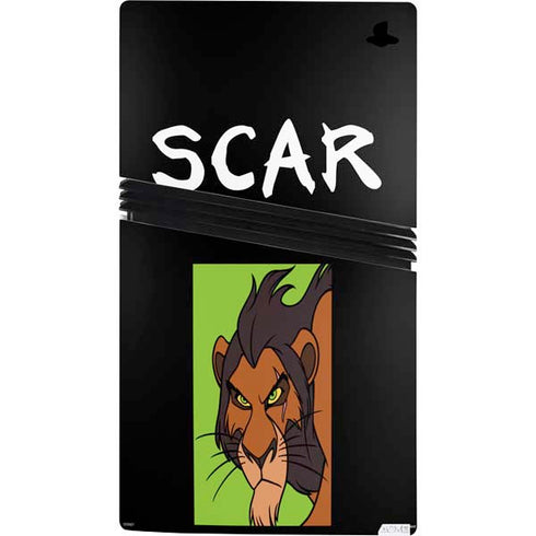 Disney Villains Scar PS5 Pro Console Skin
