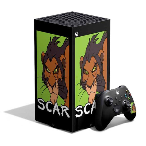 Disney Villains Scar XBox Series X Digital Edition Bundle Skin
