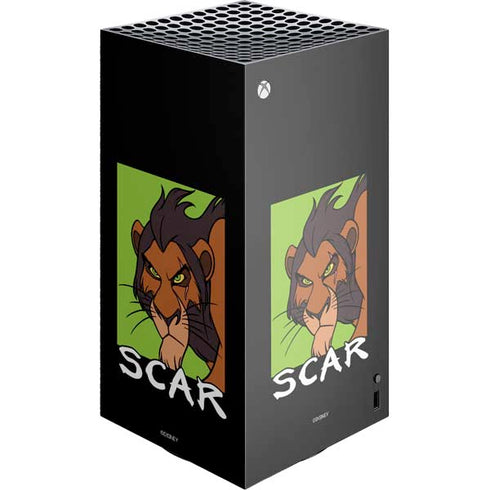 Disney Villains Scar XBox Series X Digital Edition Console Skin