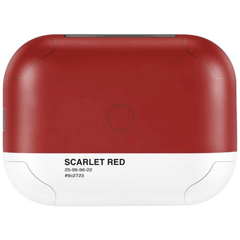 Scarlet Red Amazon Echo Buds Skin
