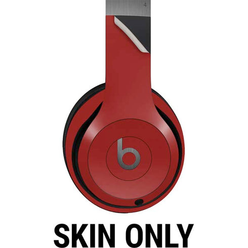 Scarlet Red Beats Solo 4 Wireless Headphones Skin
