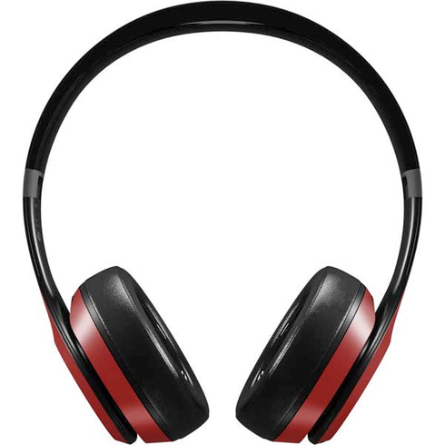 Scarlet Red Beats Solo 4 Wireless Headphones Skin