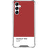 Scarlet Red Gabb Phone 4 Clear Case