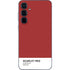 Scarlet Red Galaxy A35 5G Skin
