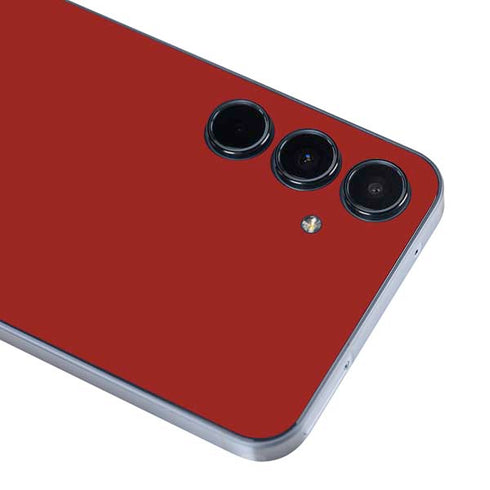 Scarlet Red Galaxy A36 5G Skin