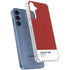 Scarlet Red Galaxy A55 5G Clear Case