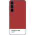 Scarlet Red Galaxy A55 5G Skin