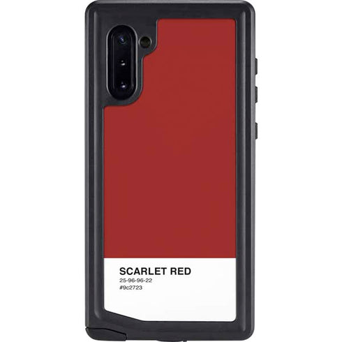 Scarlet Red Galaxy Cases