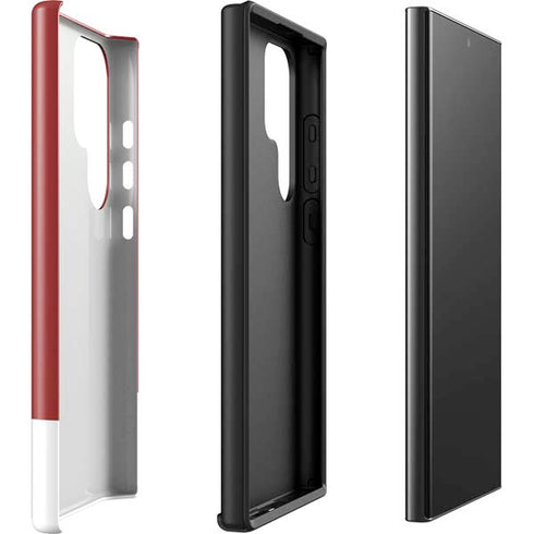 Scarlet Red Galaxy S23 Ultra Pro Case