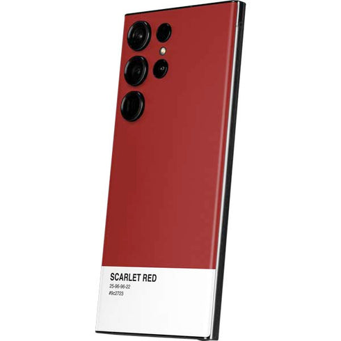 Scarlet Red Galaxy Skins