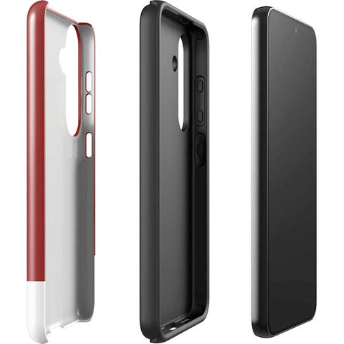 Scarlet Red Galaxy S25 Impact Case