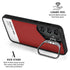 Scarlet Red Galaxy S25 Kickstand Case
