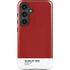 Scarlet Red Galaxy S25 Plus Impact Case