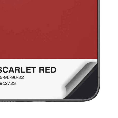 Scarlet Red Galaxy S25 Plus Skin