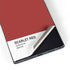 Scarlet Red Galaxy S25 Ultra Skin