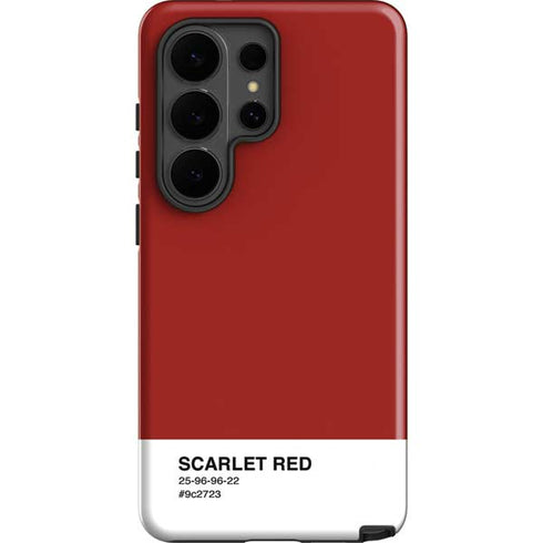 Scarlet Red Galaxy S26 Ultra Impact Case