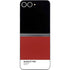 Scarlet Red Galaxy Z Flip6 Skin