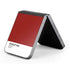 Scarlet Red Galaxy Z Flip6 Skin