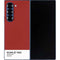 Scarlet Red Galaxy Z Fold6 Skin