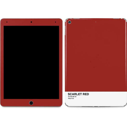 Scarlet Red iPad Skins