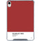Scarlet Red iPad 11th Gen (2025) Clear Case