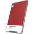 Scarlet Red iPad 11th Gen (2025) Clear Case