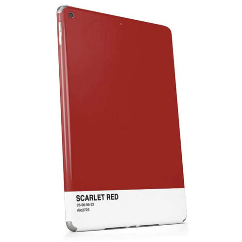 Scarlet Red Apple iPad Skin