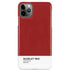 Scarlet Red iPhone Cases