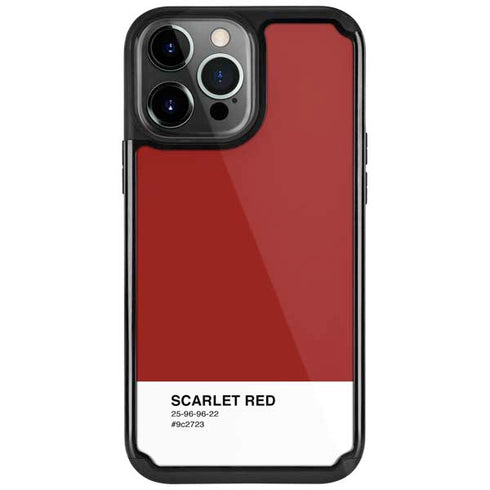 Scarlet Red iPhone Cases