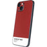 Scarlet Red iPhone Skins