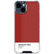 Scarlet Red iPhone 15 Clear Case
