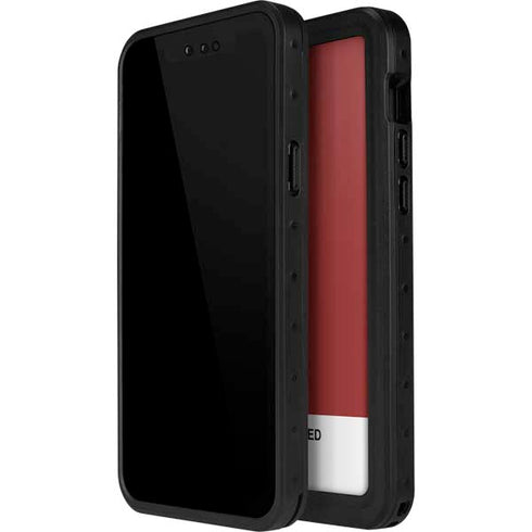 Scarlet Red iPhone 15 Pro Waterproof Case