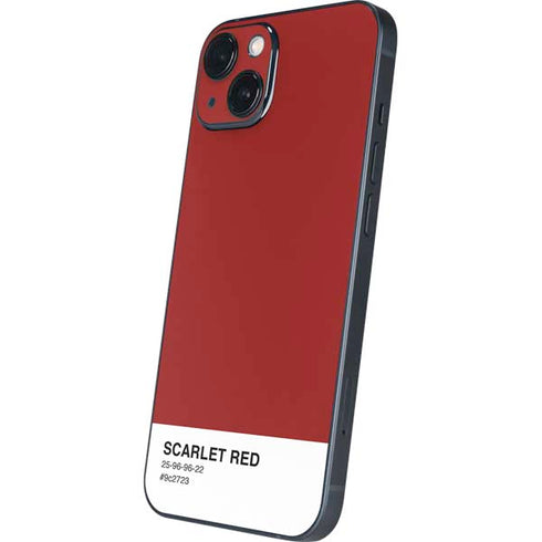 Scarlet Red iPhone 15 Skin