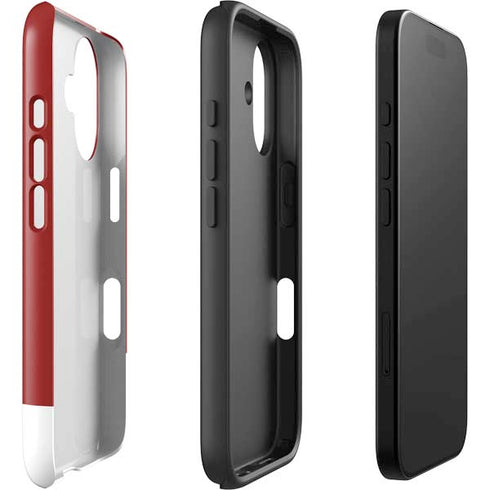 Scarlet Red iPhone 16 Plus Impact Case