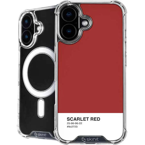 Scarlet Red iPhone 16 Plus MagSafe Case