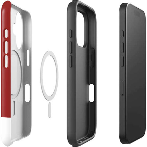 Scarlet Red iPhone 16 Plus Magsafe Impact Case