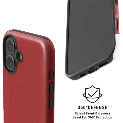 Scarlet Red iPhone 16 Plus Magsafe Impact Case