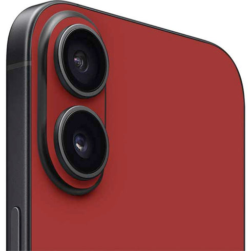 Scarlet Red iPhone 16 Plus Skin