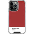 Scarlet Red iPhone 16 Pro Clear Case