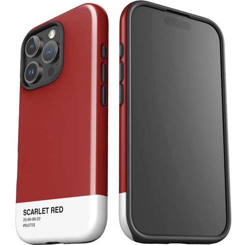 Scarlet Red iPhone 16 Pro Impact Case